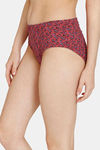 Rosaline Cyber Grove Medium Rise Full Coverage Hipster Panty (Pack of 3) - Multicolor — thumbnail 4